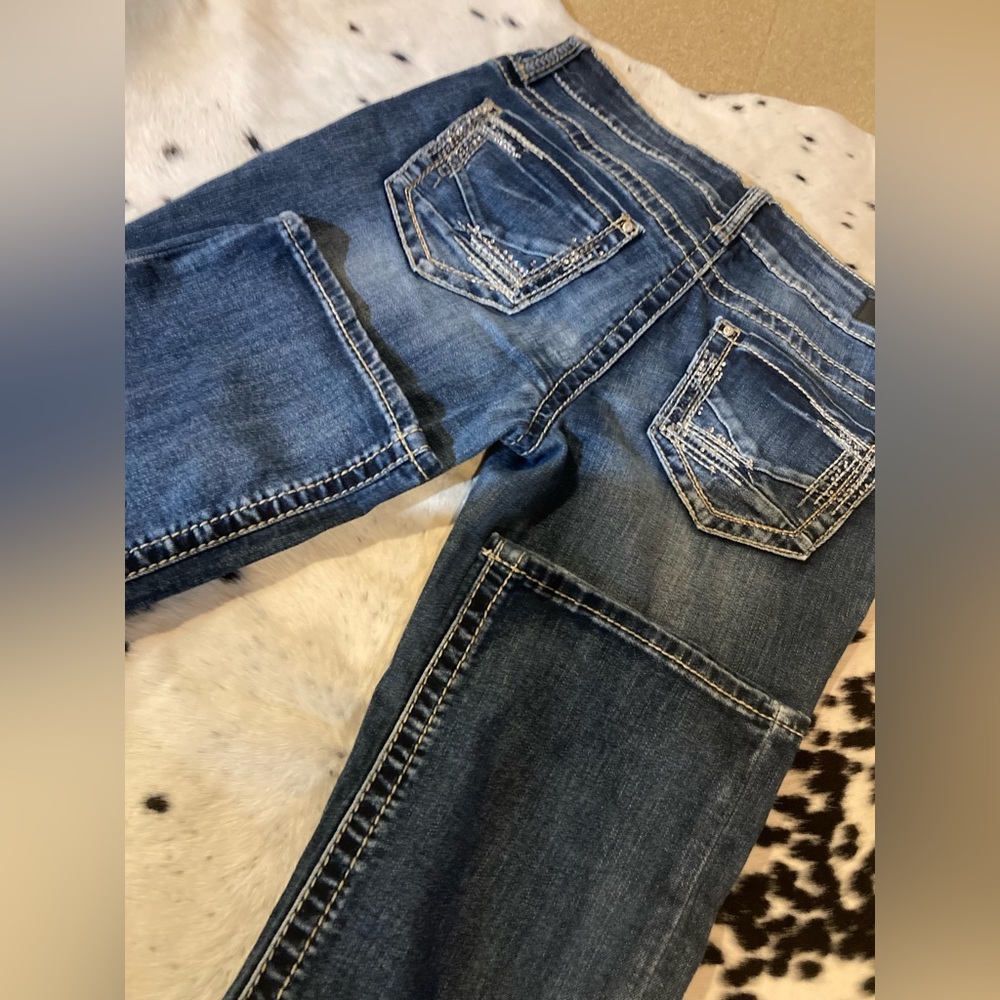 Day trip bootcut jeans